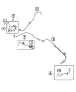 55398339AE - Emission Controls: Vacuum Emission Harness for Dodge: Ram 1500, Ram 2500 | Ram: 1500, 2500, 3500 Image