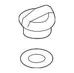 5Q0121321 - Cooling System: Reservoir Cap for Volkswagen Image