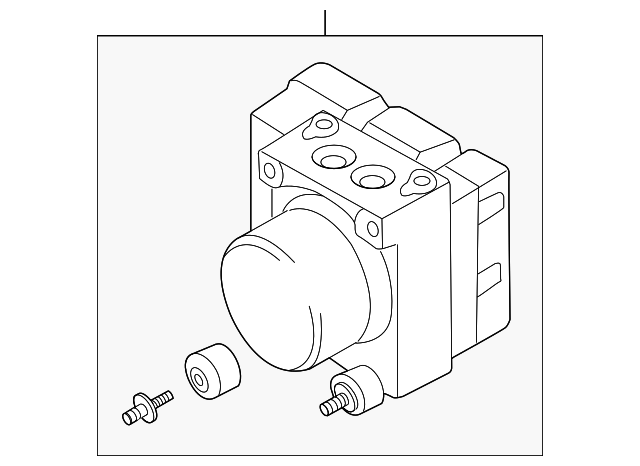 2010-2013 Mitsubishi Outlander Modulator Valve 4670A898