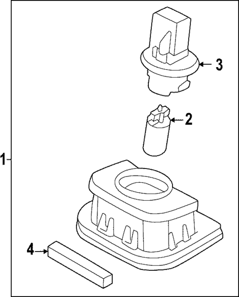 License Lamps for 2025 Kia Sportage #0
