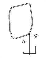 678720C040 - Body: Surround Weather-strip for Toyota: Tundra Image