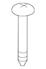 13717545438 - Engine: Air Cleaner Assembly Screw for BMW: 128i, 325i, 325xi, 328i, 328i xDrive, 328xi, 330i, 330xi, 528i, 550i, 550i GT, 550i GT xDrive, 550i xDrive, 650i, 650i Gran Coupe, 650i xDrive, 650i xDrive Gran Coupe, M3, M5, M6, M6 Gran Coupe, M760i xDrive Image