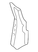 41218398645 - Body: Cover Plate for BMW: Z3 Image