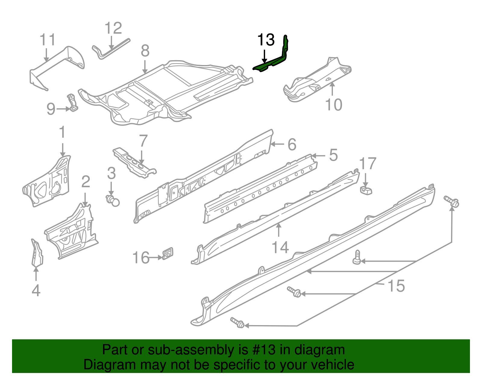 Mud Guard - BMW (51718400421)