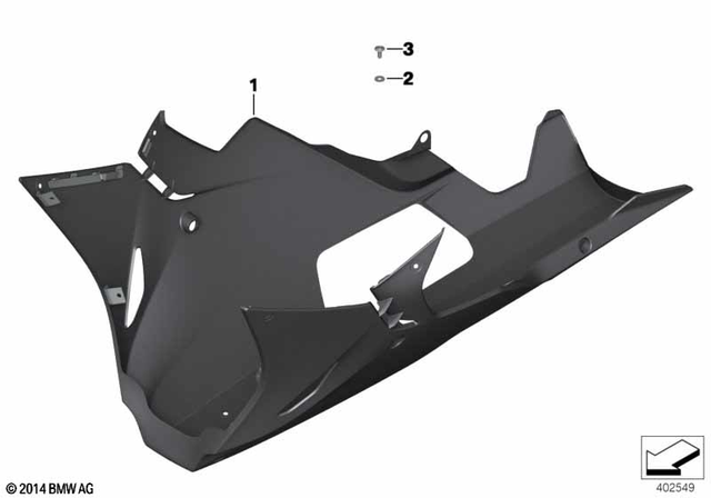 46638534938 - Design: Body Screw without Shoulder - M5X14-A2-70 for BMW-Motorrad Image