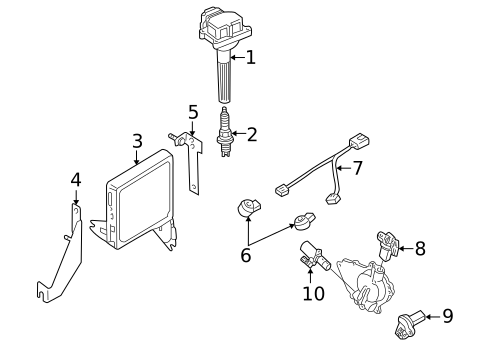 Ignition System for 2002 INFINITI Q45 #0