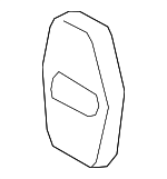 694150E010 - Body: Striker Cover for Lexus: CT200h, ES250, ES300, ES300h, ES330, ES350, GS300, GS350, GS430, GS450h, GS460, GX470, HS250h, IS F, IS250, IS350, LS430, LS460, LS600h, LX570, NX200t, NX250, NX300h, NX350, NX350h, NX450h+, RX350, RX450h, TX350, TX500h, TX550h+ Image