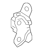 6875006010 - Body: Upper Hinge for Lexus: ES250, ES300h, ES350, NX250, NX350, NX350h, NX450h+, RX350, TX350, TX500h, TX550h+ Image