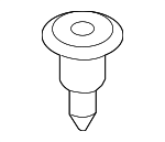 31109340 - Body: Fender Ledge Cover Clip for Volvo Image