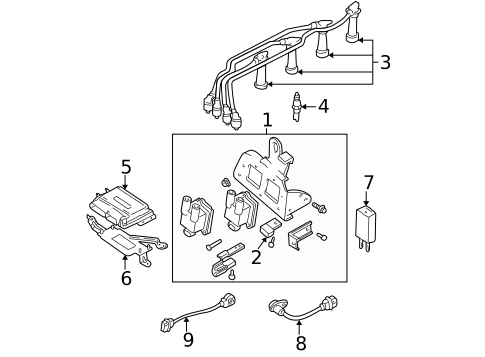 Ignition System for 2006 Hyundai Tiburon #0