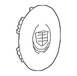 9593888 - Suspension: Hub Cap for Cadillac: Escalade, Escalade ESV, Escalade EXT Image