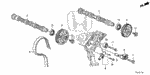 142005G2A00 - : Camshaft, Rear for Honda Image