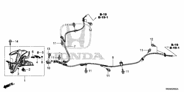 Parking Brake for 2012 Honda Civic #0