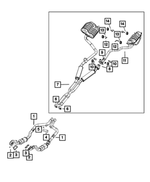 68276680AA - Exhaust: Front Pipe And Converter, Right for Mopar Image