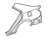 6160106110 - Body: Quarter Panel for Toyota Image image