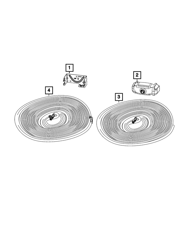 68640162AA - Electrical: Camera Bracket for Mopar Image image