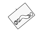 5C0145770C - Belts &amp; Cooling: Inter-cooler Pipe for Volkswagen Image