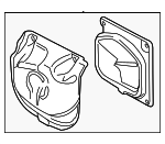 64316824632 - : Air Duct for Mini: Cooper, Cooper Clubman, Cooper Countryman, Countryman Image
