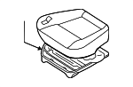 873500W072 - : Seat Cushion for Nissan: Pathfinder Image