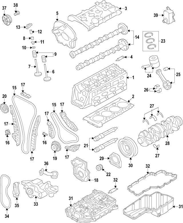 6L109601 - Engine: Intake Valve for Audi Image
