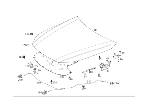 Engine Hood for 2023 Mercedes-Benz CLS 450 #0