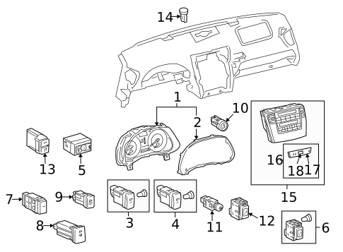 Ignition Lock for 2009 Lexus IS F #0