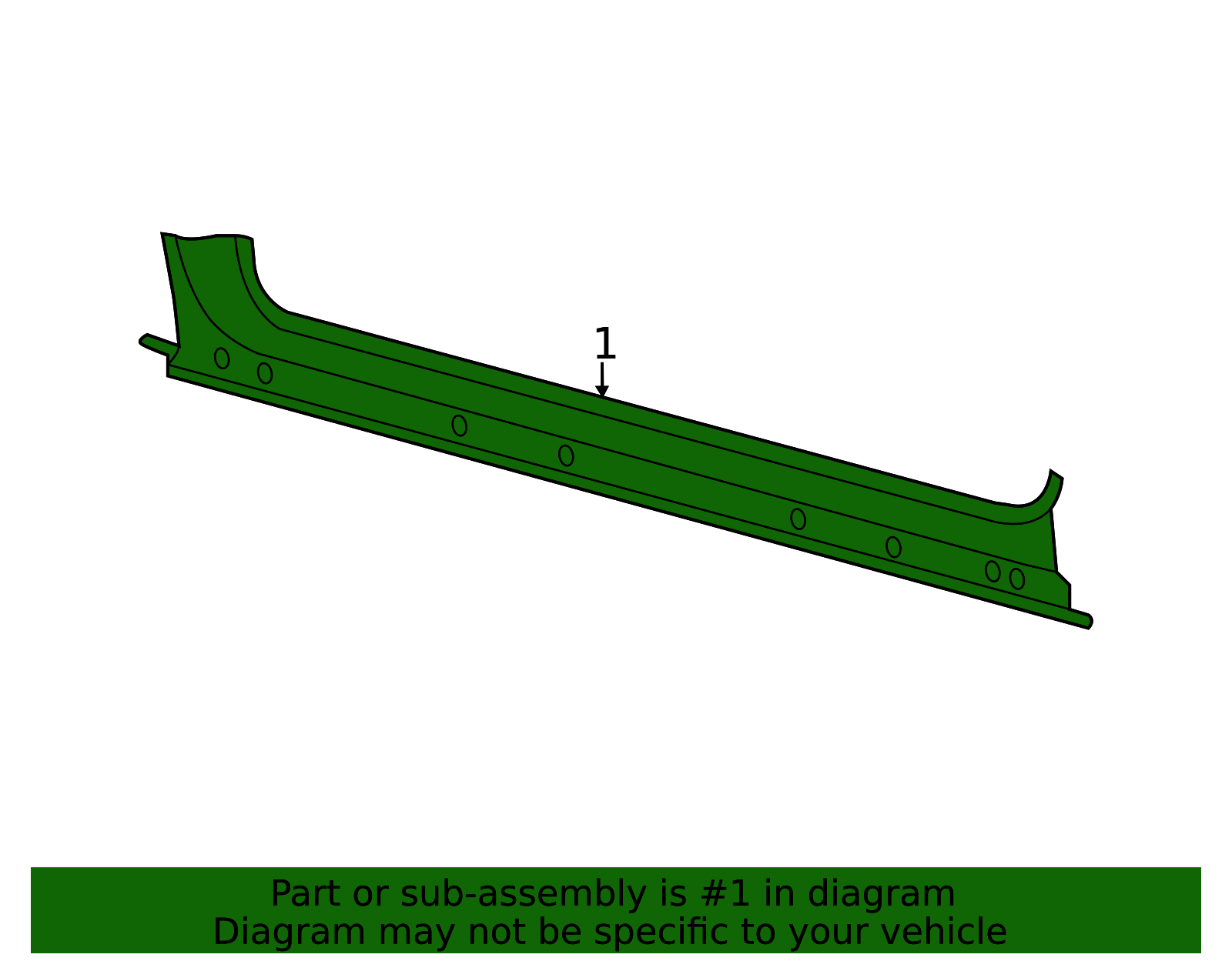 BK3Z-6110176-B - Rocker Panel - 2015-2026 Ford | Eastgate Ford Parts
