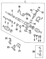 MR103279 - : Feed Line for Mitsubishi: Mirage Image