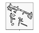 61300TK4A00 - Body: Reinforced Beam for Acura Image