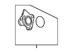 79121137M - Cooling System: Adapter for Audi Image