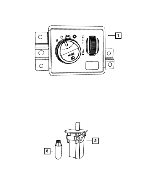 Switches for 2009 Chrysler Aspen #5