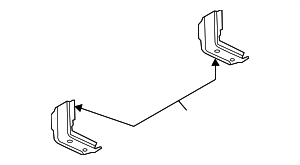 G91823NFMA - Body: Rear Body Panel Bracket for Nissan: LEAF Image