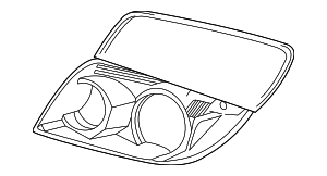 8117035451 - : Headlight Left for Toyota Image