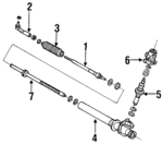 48203F6600 - Steering: Outer Tie Rod Dust Shield for Infiniti Image