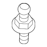 292462G000 - Engine: Engine Cover Ball Stud for Kia: Optima, Sorento, Sportage Image