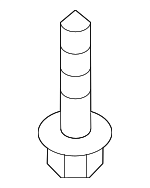 N91260401 - Engine: Cross-member Bolt for Audi: A8 Quattro, Q4 e-tron, Q4 e-tron Sportback, RS6 Avant, RS7 Sportback, S8 Image