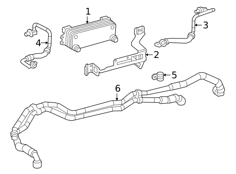 Trans Oil Cooler for 2020 Mercedes-Benz G63 AMG #0