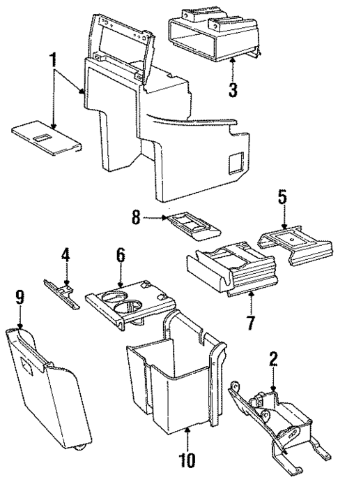 Center for 1991 Dodge Caravan #0