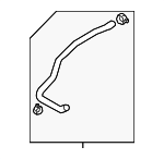 PXDH1518Y - Cooling System: Lower Hose for Mazda Image