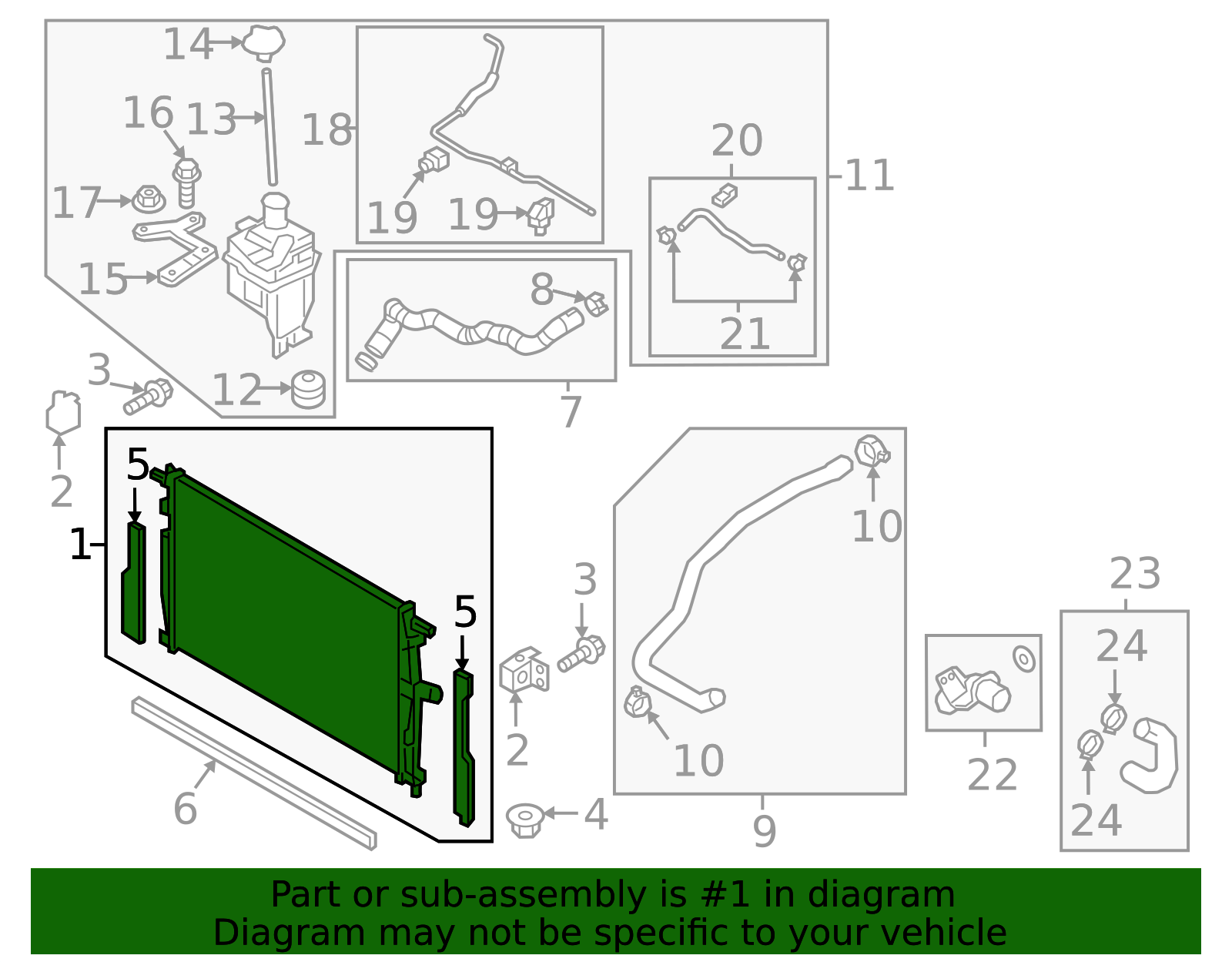 HF15-15-2AYA - Radiator - 2021-2025 Mazda | Mazda Swag