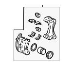 45018TYSA51 - Brakes: Caliper Assembly for Honda: Ridgeline Image