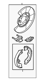 44000JL07A - Brakes: Parking Brake for Nissan Image