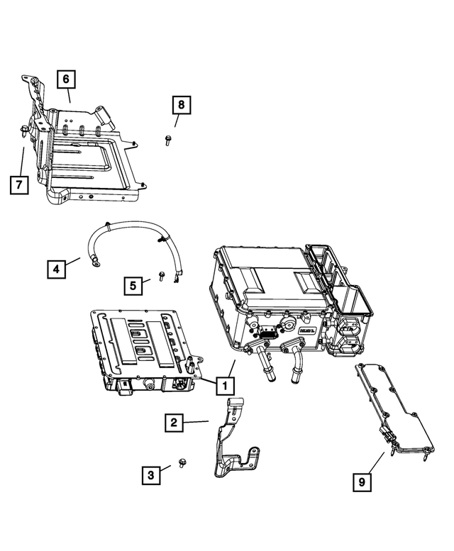 5190128AB - Electrical: Traction Power Inverter Module for Mopar Image