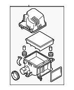 281101M400 - Engine: Air Cleaner Assembly for Kia: Forte, Forte Koup Image