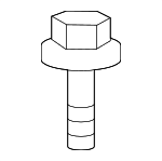 1125106256B - Engine: Duct Bolt for Kia: Cadenza, Forte, Forte Koup, Forte5, K4, K900, Niro, Niro EV, Optima, Rio, Sedona, Seltos, Sorento, Soul, Soul EV, Spectra5, Sportage, Stinger, Telluride Image
