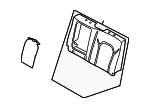 FL3Z16632A22D - Body: Seat Back Pad for Ford: F-150, F-250 Super Duty, F-350 Super Duty Image