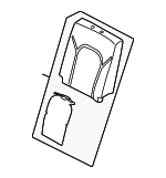 FL3Z16632A22C - : Seat Back Pad for Ford: F-150 Image
