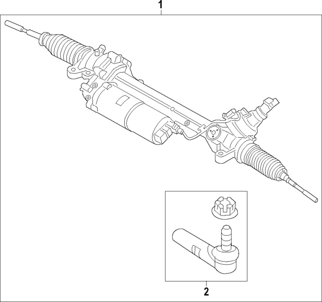 57700CU130 - : Rack Assembly for Hyundai Image