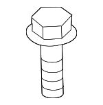 1125406206B - Body: Bumper Cover Bolt for Hyundai Image