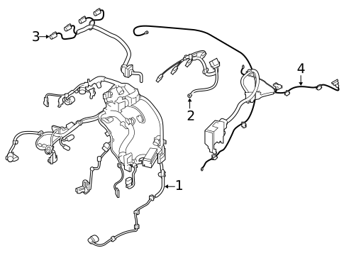 Wiring Harness for 2015 BMW 328d xDrive #0